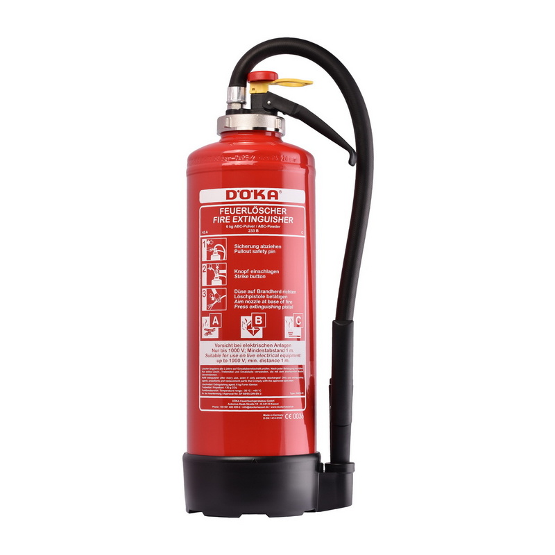Dry powder fire extinguisher DÖKA Gi6CS-03