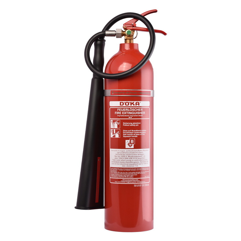 DÖKA CO2 fire extinguisher KS5AM - Antimagnetic